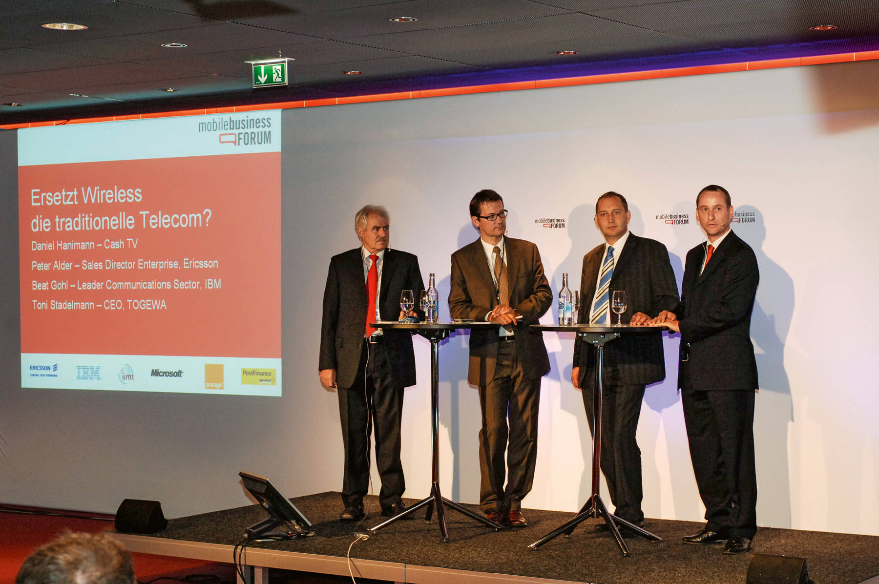 Talks mit Topshots der Branche